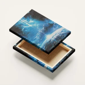Tablou Canvas Cometa Albastră - Detaliu Tablou Canvas nr. 21056