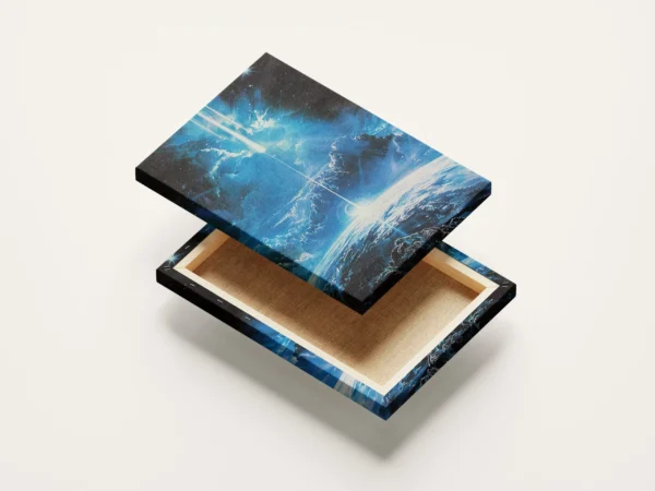 Tablou Canvas Cometa Albastră - Detaliu Tablou Canvas nr. 21056