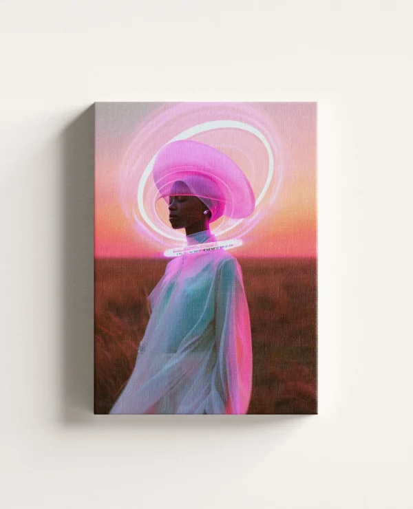 Tablou Canvas Aura Roz