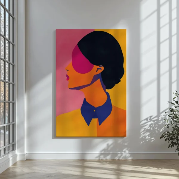 Tablou Canvas Muza Modernă - Detaliu Tablou Canvas nr. 29618