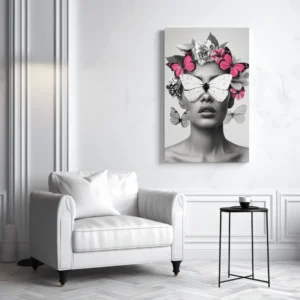 Tablou Canvas Vălul Fluturilor - Detaliu Tablou Canvas nr. 29581