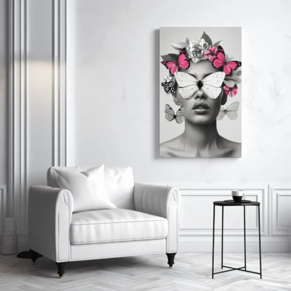 Tablou Canvas Vălul Fluturilor - Detaliu Tablou Canvas nr. 29581
