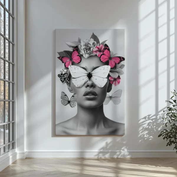 Tablou Canvas Vălul Fluturilor - Detaliu Tablou Canvas nr. 29582