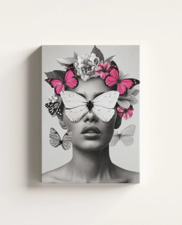 Tablou Canvas Vălul Fluturilor