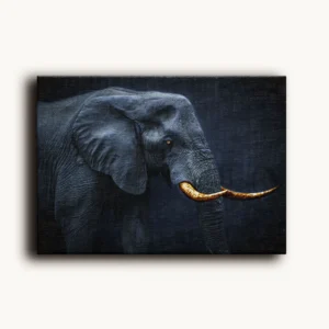 Tablou Canvas Fildeș de Aur