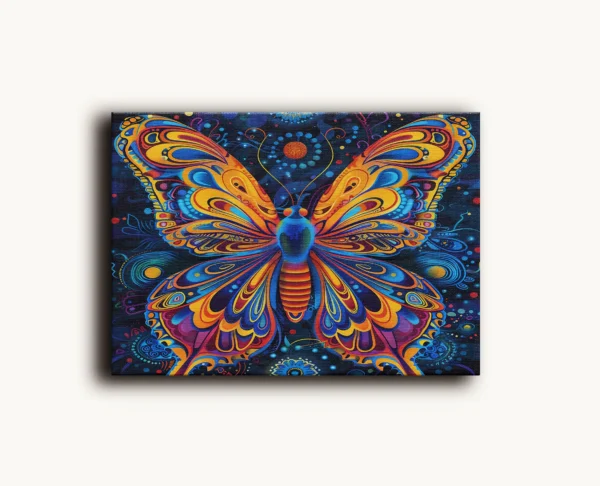 Tablou Canvas Fluturele Cosmic - Detaliu Tablou Canvas nr. 20104