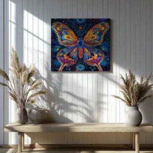 Tablou Canvas Fluturele Cosmic - Detaliu Tablou Canvas nr. 20105