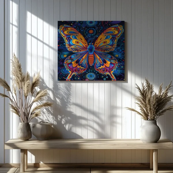 Tablou Canvas Fluturele Cosmic - Detaliu Tablou Canvas nr. 20105