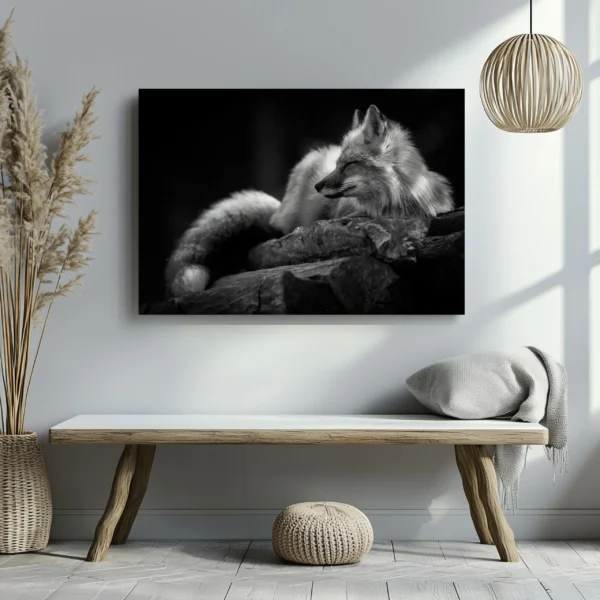 Tablou Canvas Vulpe - Detaliu Tablou Canvas nr. 28123