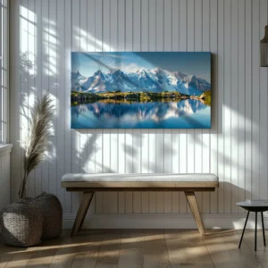 Tablou Canvas Lac Blanc - Detaliu Tablou Canvas nr. 22139