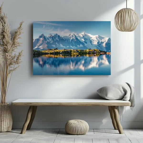 Tablou Canvas Lac Blanc - Detaliu Tablou Canvas nr. 22138
