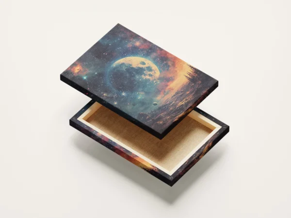 Tablou Canvas Odiseea Galactică - Detaliu Tablou Canvas nr. 20825