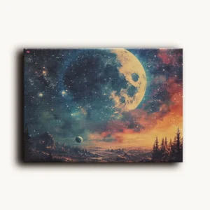 Tablou Canvas Odiseea Galactică - Detaliu Tablou Canvas nr. 20824