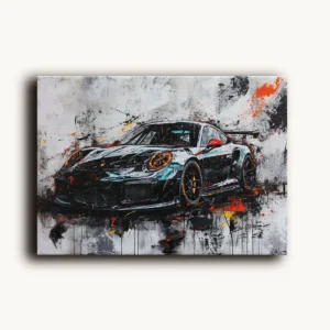 Tablou Canvas Porsche 911 Abstract