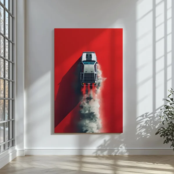 Tablou Canvas DeLorean DMC-12 - Detaliu Tablou Canvas nr. 24216