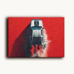 Tablou Canvas DeLorean DMC-12 - Detaliu Tablou Canvas nr. 24215
