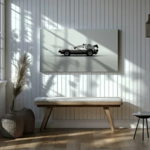 Tablou Canvas DeLorean Time Machine - Detaliu Tablou Canvas nr. 25519