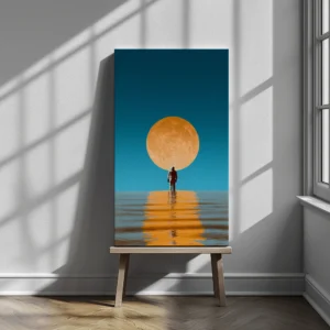 Tablou Canvas Reflecție Cosmică - Detaliu Tablou Canvas nr. 21220