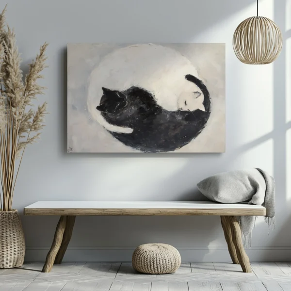 Tablou Canvas Yin și Yang - Detaliu Tablou Canvas nr. 26792