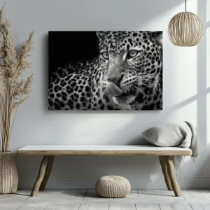 Tablou Canvas Portret Leopard - Detaliu Tablou Canvas nr. 27892