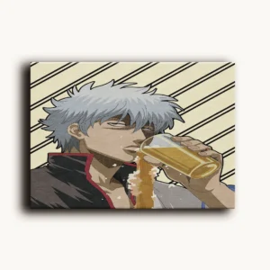 Tablou Canvas Gintama - Gintoki Sakata - Detaliu Tablou Canvas nr. 17839