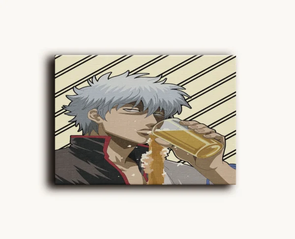 Tablou Canvas Gintama - Gintoki Sakata - Detaliu Tablou Canvas nr. 17839
