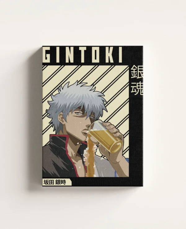Tablou Canvas Gintama - Gintoki Sakata