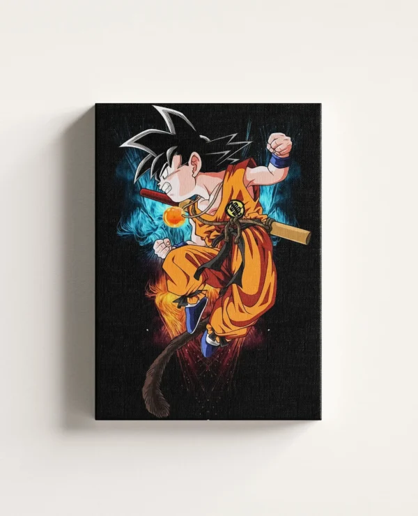 Tablou Canvas Dragon Ball - Son Goku Copil