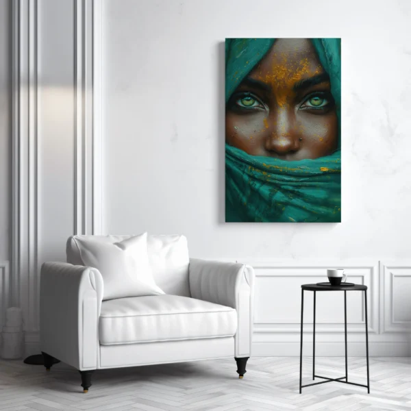 Tablou Canvas Privire de Smarald - Detaliu Tablou Canvas nr. 29689