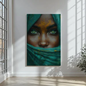 Tablou Canvas Privire de Smarald - Detaliu Tablou Canvas nr. 29690