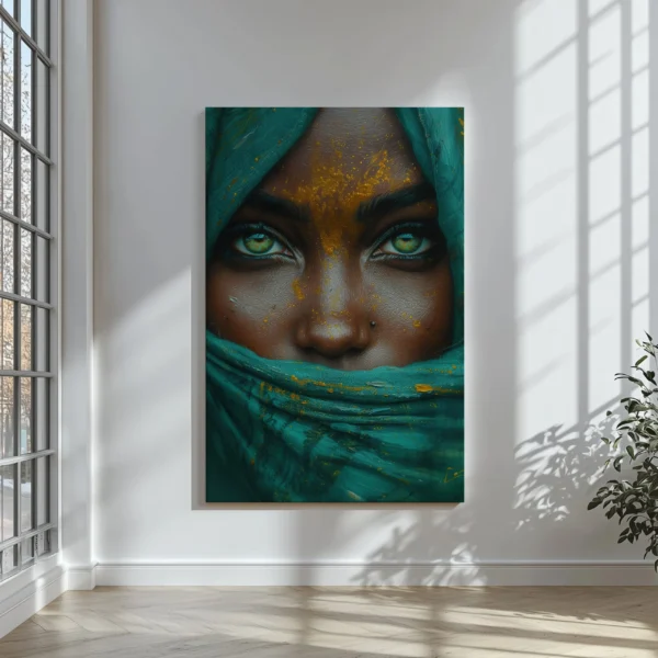 Tablou Canvas Privire de Smarald - Detaliu Tablou Canvas nr. 29690