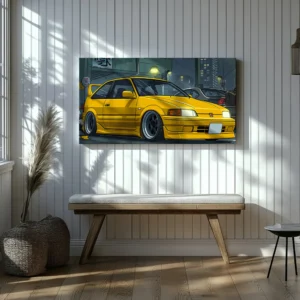 Tablou Canvas Honda Civic EF - Detaliu Tablou Canvas nr. 26437