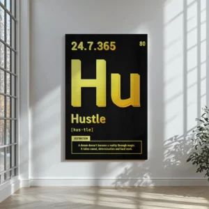 Tablou Canvas Hustle Definition - Detaliu Tablou Canvas nr. 19146