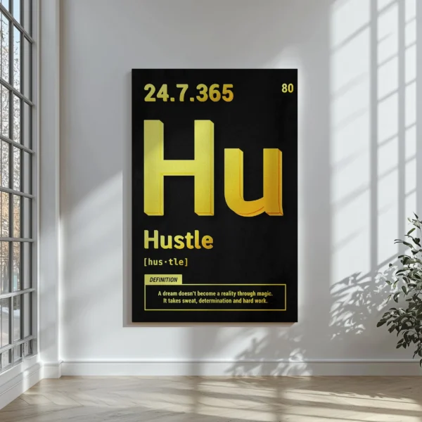 Tablou Canvas Hustle Definition - Detaliu Tablou Canvas nr. 19146