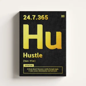 Tablou Canvas Hustle Definition