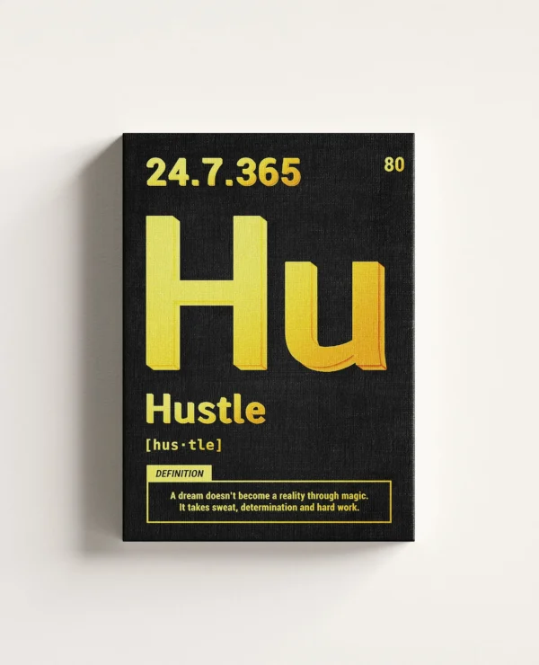 Tablou Canvas Hustle Definition