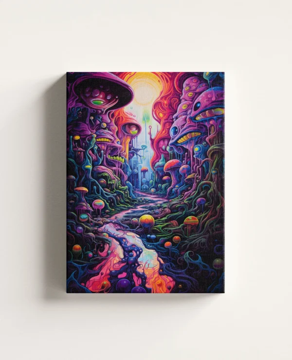 Tablou Canvas Fuziune Cromatică
