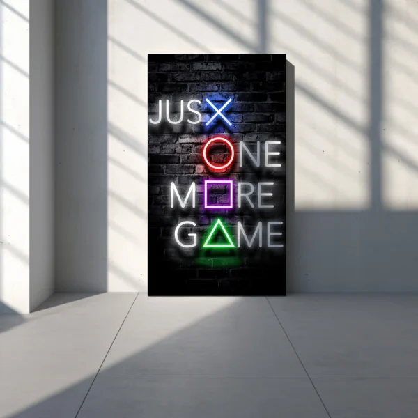 Tablou Canvas Just One More Game - Detaliu Tablou Canvas nr. 24693