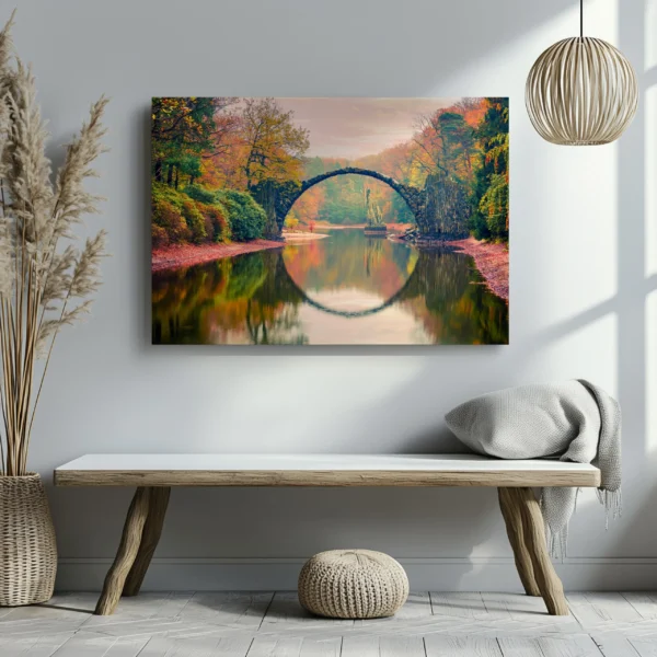 Tablou Canvas Cercul Magic al Toamnei - Detaliu Tablou Canvas nr. 22306