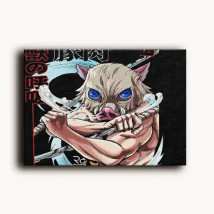 Tablou Canvas Demon Slayer - Inosuke Hashibira - Detaliu Tablou Canvas nr. 17283