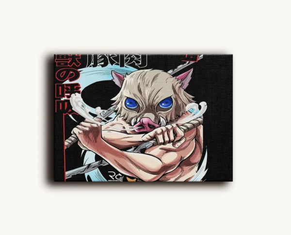 Tablou Canvas Demon Slayer - Inosuke Hashibira - Detaliu Tablou Canvas nr. 17283
