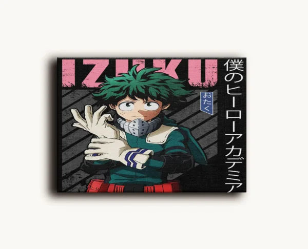 Tablou Canvas My Hero Academia – Izuku Midoriya - Detaliu Tablou Canvas nr. 18301