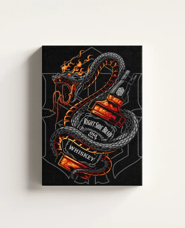 Tablou Canvas Snake Daniels