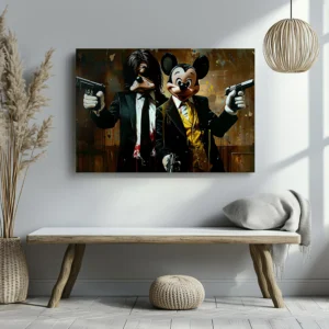 Tablou Canvas Gangster Duo - Detaliu Tablou Canvas nr. 29830