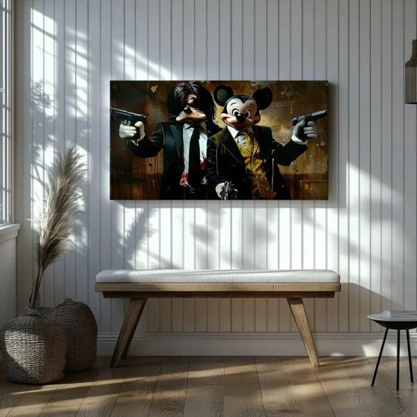 Tablou Canvas Gangster Duo - Detaliu Tablou Canvas nr. 29831