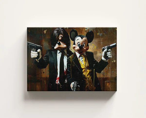 Tablou Canvas Gangster Duo