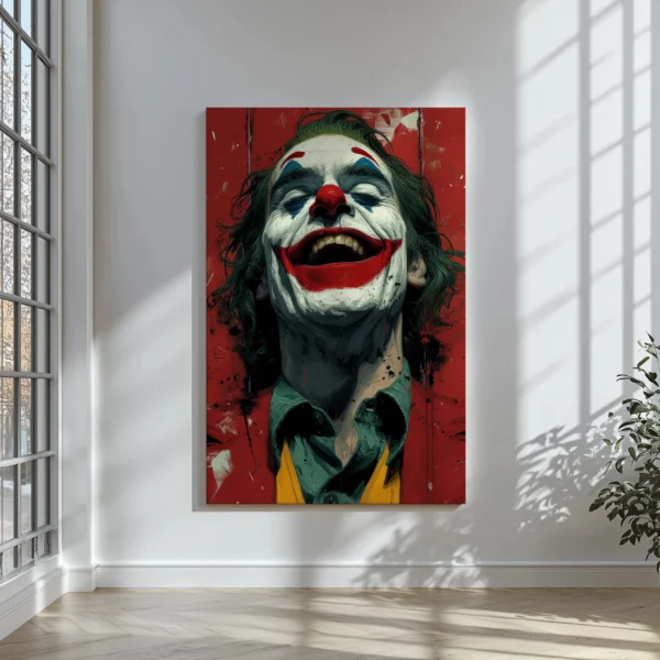 Tablou Canvas Joker Extazul Haosului - Detaliu Tablou Canvas nr. 29732