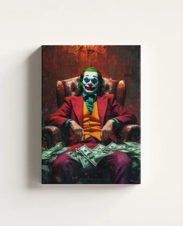 Tablou Canvas Joker Cash