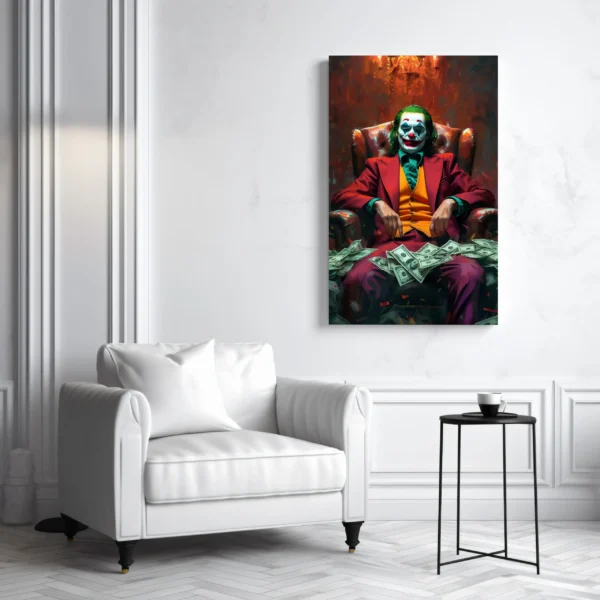 Tablou Canvas Joker Cash - Detaliu Tablou Canvas nr. 29437