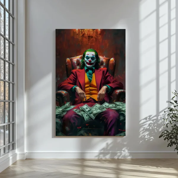 Tablou Canvas Joker Cash - Detaliu Tablou Canvas nr. 29438